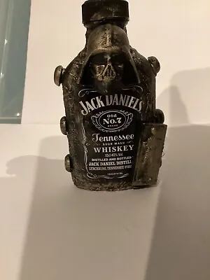 Steampunk  Decorated  Mixed Media  Jack Daniels  10cl  Empty Bottle No 17 • $18.94