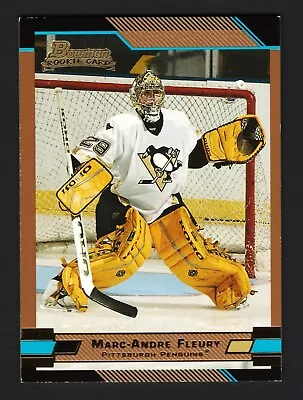 Marc-Andre Fleury 2003-04 Bowman Draft Picks & Prospects Gold RC Rookie #152 • $59.99