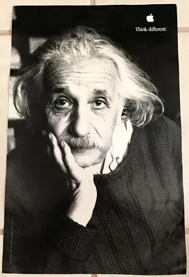 Einstein Apple Think Different Advertising  Campaign “Genius” Poster • $79.99