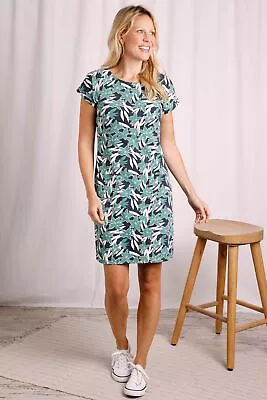 Weird Fish Tallahassee Organic Cotton Jersey Dress • £40