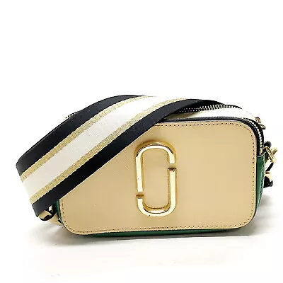 MARC JACOBS Crossbody Bag  Beige Leather 3115393 • $68