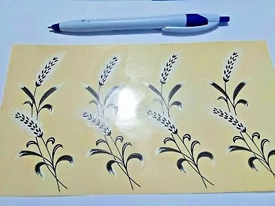 Vintage Water Transfer Ceramic Decals 4 Wheat • $5