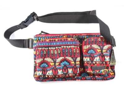 NEW NWT Sakroots Artist Circle Diane Barcelowsky Fanny Pack Belt Bag Cherry • $124.22
