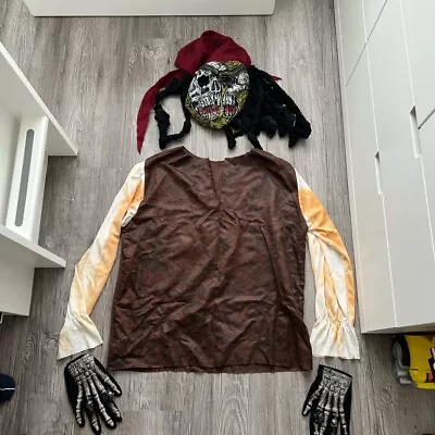 Men’s Halloween Jack Sparrow Costume Size Large • £35