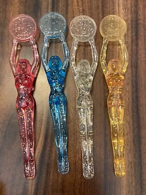 Vintage Naked Girl Cocktail Stirrers- Set Of 4 • $30