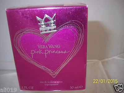 Vera Wang Pink Princess Eau De Toilette Spray 1 Oz  30 Ml New In Sealed Box  • $26.95