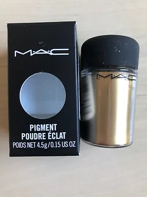 MAC Pigment GOLD Colour Powder 4.5 G / 0.15 Oz Full Size Brand New In Box • $15.99