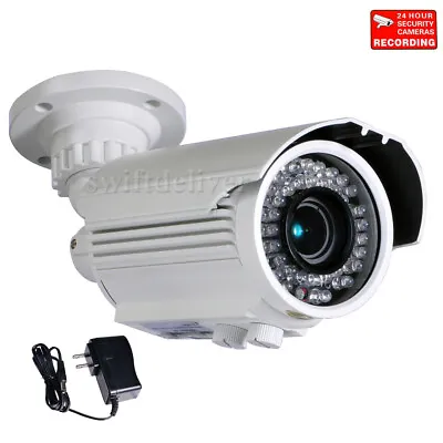700 TVL Security Camera W/ SONY Effio CCD Zoom Lens 42 IR LEDs Night Outdoor A09 • $83.90