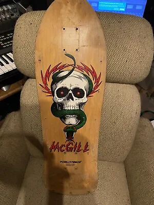 Powell Peralta Mike McGill Skateboard Deck • $450