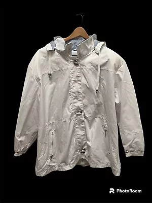 Mackintosh New England White Rain Coat Size 2x • $65