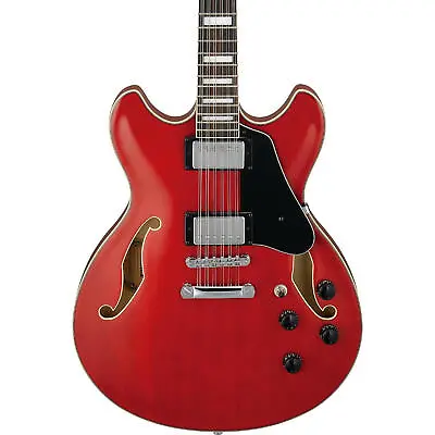 Ibanez AS7312 Artcore 12 String Semi-Hollow Electric Guitar Trans Red • $549.99