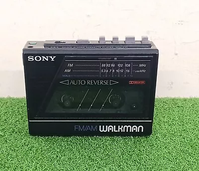 Vintage Sony Walkman Model WM-F77 Stereo Cassette Player FM/AM Radio Read Desc. • $56