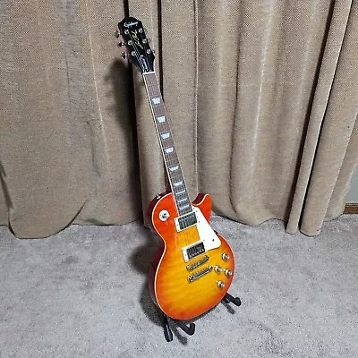 Epiphone Les Paul Standard '60s Quilt Top *ISSUE Electric Guitar Faded Sunburst • $349.99