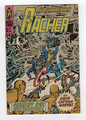 1967 Marvel Avengers #36 1st App Of Ultrana Ixar & Hans Geldoff Rare Key German • £40.15