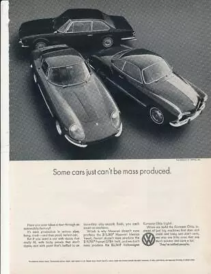 Magazine Ad - 1969 - Volkswagen Karmann Ghia • $8