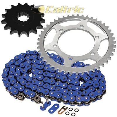 $51.25 • Buy Blue O-Ring Drive Chain & Sprocket Kit For Yamaha R6 YZF-R6 2006-2016