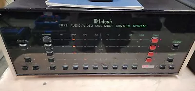 MCINTOSH CR12 Solid-State Preamplifier Multi-Zone (4) Control System With Remote • $780