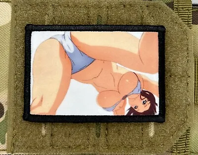 Hentai Waifu Anime Morale Patch / Military ARMY Tactical Hook & Loop 519 • $8.99