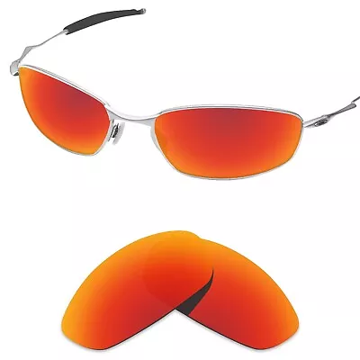 EYAR Replacement Lenses For-Oakley Whisker Sunglasses Fire Red (STD) • $21.44