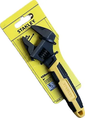 Stanley Adjustable Wrench Spanner 6” 150mm Imperial & Metric Hand Tool 0-90-947 • £7.99