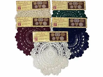 Vintage American Crafts Classic Doily Collection 10' Round Style 55P-R10 • $7.99