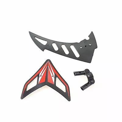 3X Helicopter Tail Decoration Part Kit RC Helicopter Part For WLtoys V912-A • $5.64