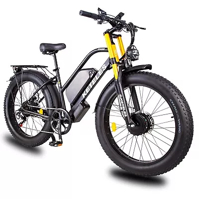 KETELES XF4000 Mountain Beast Mountain Fat E-Bike Dual Motor 48V 23Ah 26” • £1350