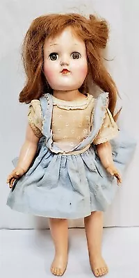 E-448 Vintage 40's Ideal P-90 Hard Plastic Female Doll  • $4.99