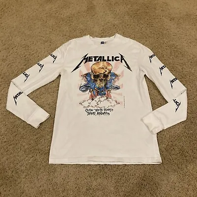 Metallica  Soon You’ll Please Their Appetite  Long Sleeve T-Shirt Size XS Rare!! • $24