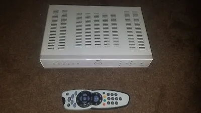 Sky TV Satellite Box Receiver Amstrad DRX280 80GB DigiBox + Remote Control SKY+ • £16