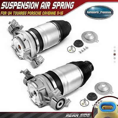 2x Rear Air Suspension Spring Bag For Volkswagen Touareg Porsche Cayenne 11-16 • $349.99