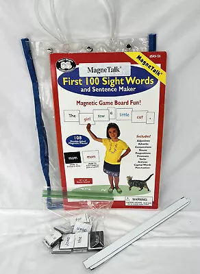 MAGNETALK - First 100 Sight Words & Sentence Maker Magnetic Board Game Classify • $14.99