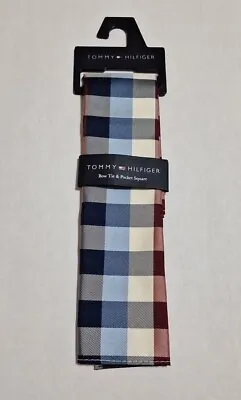Tommy Hilfiger Mens Plaid Pocket Square Multicolor • $6