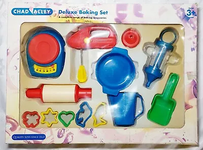 Vintage CHAD VALLEY Toy Deluxe Baking/ Play Kitchen Cooking Set - Boxed NEW! • £19.95