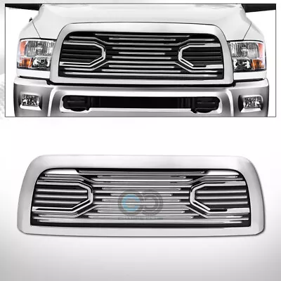 For 10-18 Dodge Ram 2500/3500 Chrome Big Horn Front Bumper Grill Grille W/ Shell • $191.95