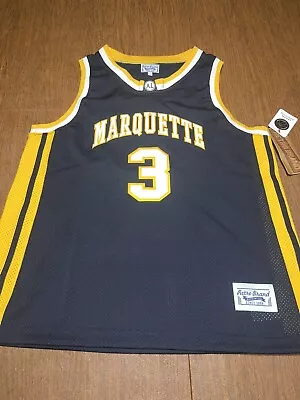 Dwayne Wade Marquette Golden Wagles Retro Brand Alumni Jersey XL • $75