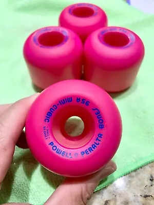 Powell Peralta Mini Cubic Bones Brigade Wheels  80s Hot Pink No Series 15 G Rat • $159