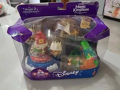 Disney's Magic Kingdom Peter Pan's Flight Playset By Mattel (2000) NIB 26332 • $40