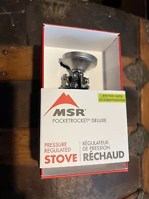 Msr Pocketrocket Deluxe Pressure Regulated Stove • $67