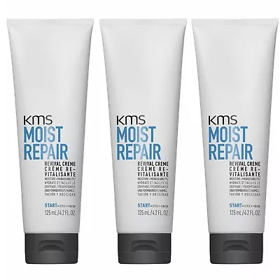 Kms Moist Repair Revival Cream 125 Ml X 3  Moistrepair • $71.95