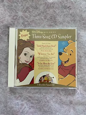 1997- Walt Disney Records Three- Song Cd Sampler Collectible Picture Cd • $1.99