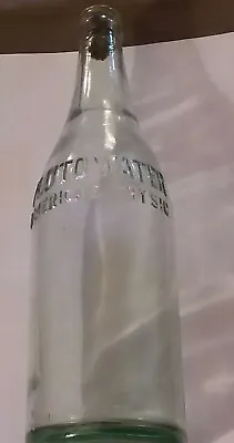 $12.50 • Buy Vintage Bottle  Pluto Water America's Physic  Has Cork Inside VGC 1092E G21