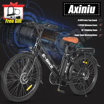 2023 E-Bike 26  Electric Bike For Adults 500W Motor City Bicycle -Commuter Ebike • $478.99