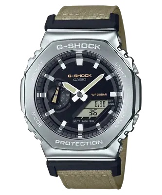 G-Shock Digital & Analogue G Steel Metalized CasiOak Series GM2100C-5A / GM-2... • $369