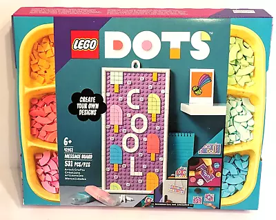 LEGO DOTS Message Board DIY Door Sign Decor Craft Set 41951 - New Unopened • $18.13