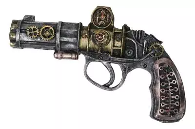Decorative Industrial Sci Fi Steampunk Blaster Pistol Gun Prototype Figurine • $19.99