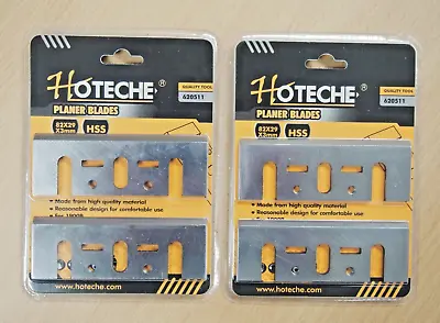 Lot Of (4) Electric Planer Blades 3-1/4 In. HSS For Makita N1900 • $16.99