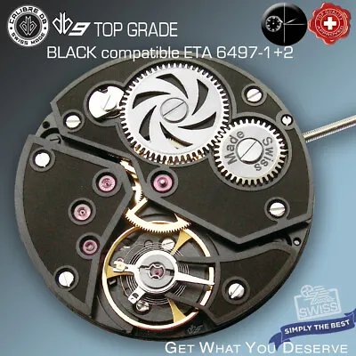 MOVEMENT CALIBRE  Db9 BL - Compatible ETA 6497-2 TOP GRADE HAND WIND SWISS MADE • $250