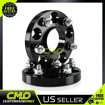 2) 3/4  Black Hubcentric Wheel Spacers 5X115 For Challenger Charger Magnum 300C • $48.95