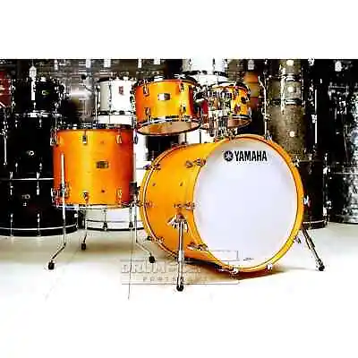 Yamaha Absolute Hybrid Maple 4pc Drum Set Vintage Natural • $3709.99
